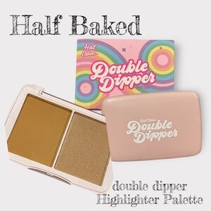 Half Caked Double Dipper Highlighter Palette